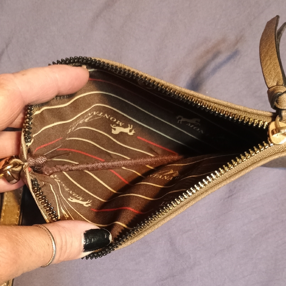 Montana West Tan Wristlet Clutch - Picture 3 of 4